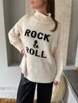 Pull Rock & Roll - beige/noir