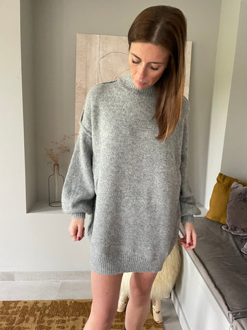 Pull Zoé Long - gris