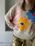 Pull Flower - beige