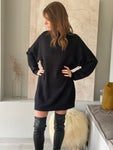 Robe pull Tina - noir