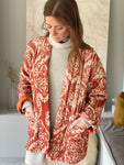 Veste Simone velours - orange