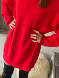 Robe pull Tina - rouge