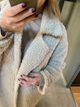 Manteau Teddy - beige