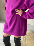 Robe pull Tina - violet / magenta