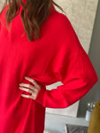 Robe pull Tina - rouge