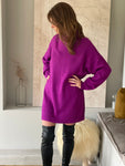 Robe pull Tina - violet / magenta