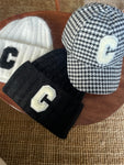 Casquette “C” - pied-de-poule