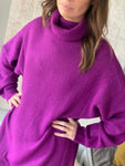 Robe pull Tina - violet / magenta