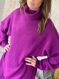 Robe pull Tina - violet / magenta