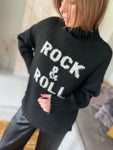 Pull Rock & Roll - Noir/blanc