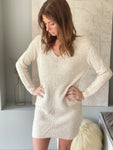 Robe pull Ania - beige