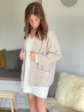 Veste Dina velours - beige