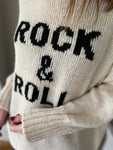 Pull Rock & Roll - beige/noir