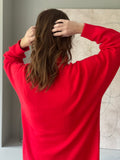 Robe pull Tina - rouge