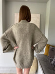 Pull Zoé Long - taupe