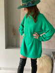 Robe pull Tina - vert