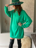 Robe pull Tina - vert