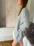 Pull Zoé Long - gris