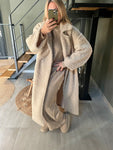 Manteau Teddy - beige