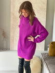 Robe pull Tina - violet / magenta