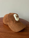 Casquette “C” - daim camel