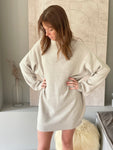 Robe pull Tina - greige