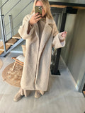 Manteau Teddy - beige