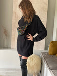 Robe pull Tina - noir