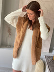 Gilet Sans Manches Micky - camel