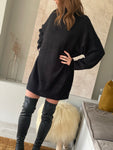 Robe pull Tina - noir